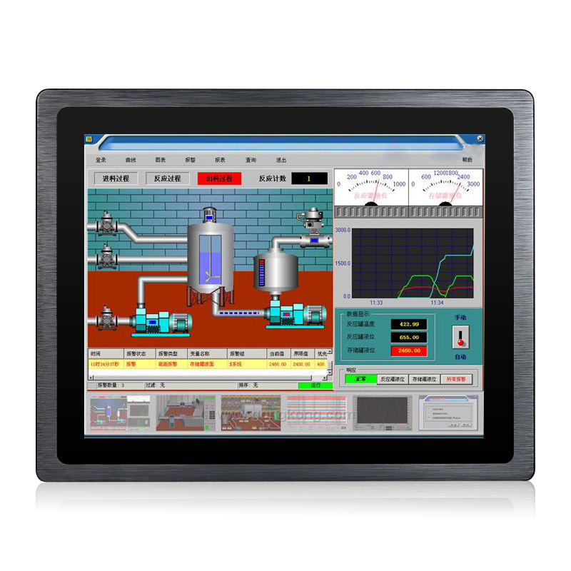 Fanless embedded industrial touch panel PC lineup in 10 to 21.5 inch sizes