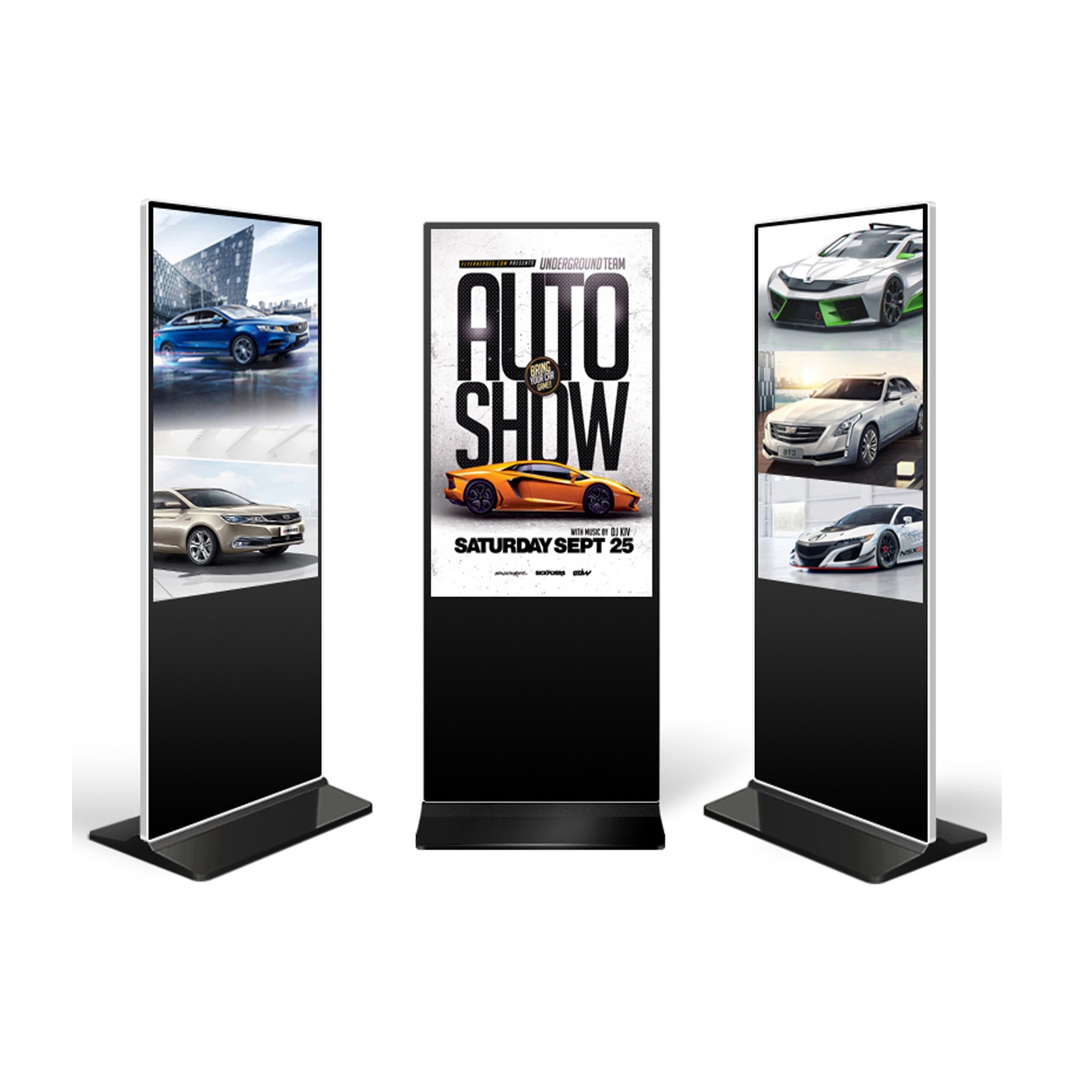MHY 43-inch floor-standing digital signage advertising display